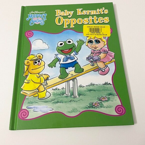 2004 Muppet Babies Baby Kermits Opposites Jim Henson Book - Picture 16 of 16